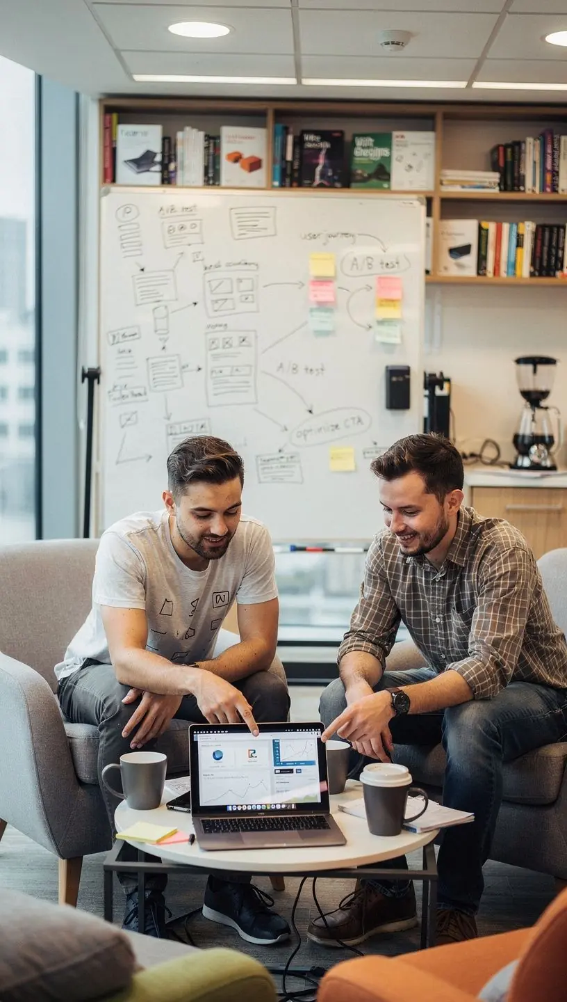 Professional team collaboration